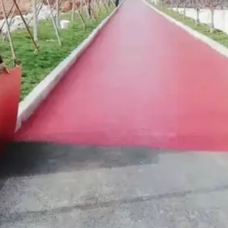 台州​ 彩色路面喷涂翻新是一种低成本